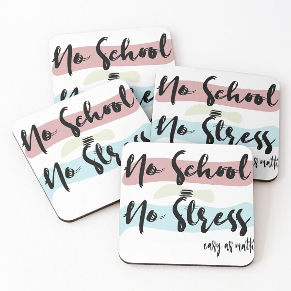 Item preview, No School No Stress designed and sold by 0umStore.