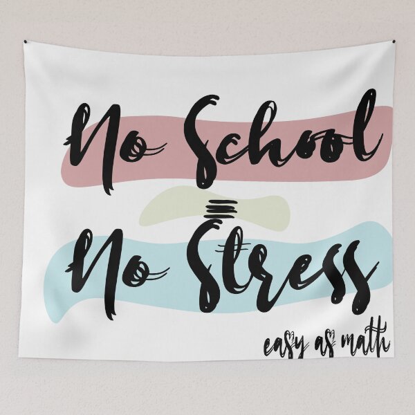 Item preview, No School No Stress designed and sold by 0umStore.