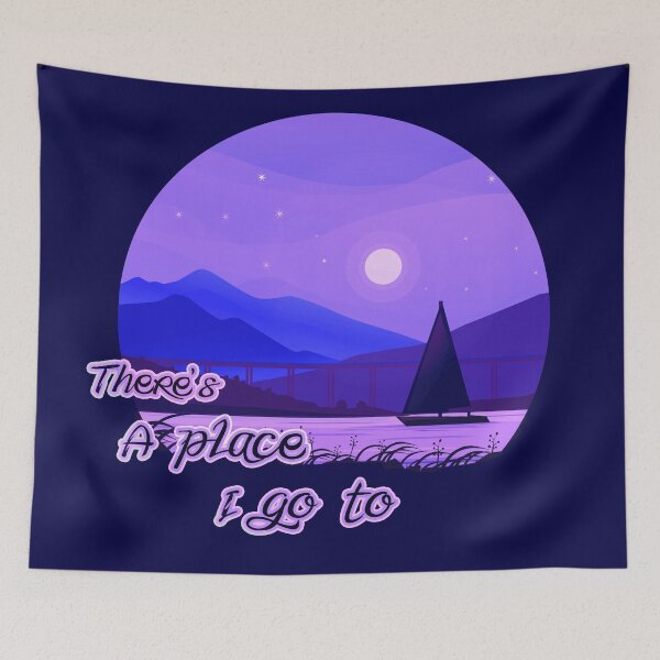 Item preview, There's place i go to catching and releasing designed and sold by yinon-h.