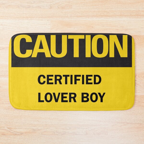 Item preview, Caution! Certified Lover Boy designed and sold by Deegital18.