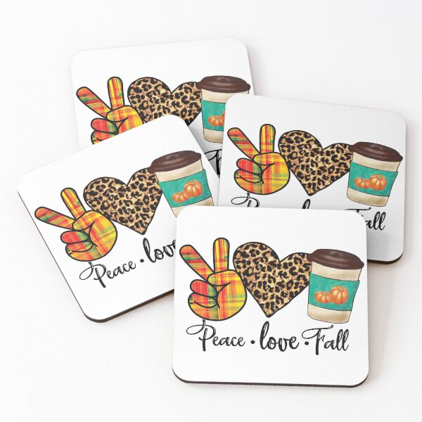 Item preview, Peace Love And Pumpkin Coffee designed and sold by JustCreativity.