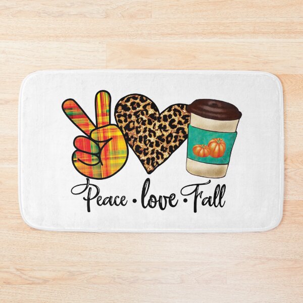 Item preview, Peace Love And Pumpkin Coffee designed and sold by JustCreativity.