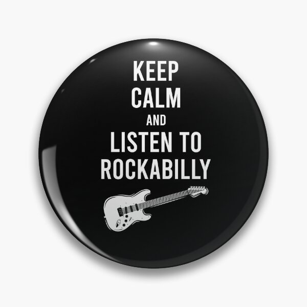 Item preview, Keep Calm and listen to Rockabilly Rock'n Roll Gift designed and sold by rico-09.