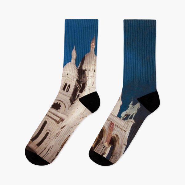 Item preview, Full View of the Basilica of the Sacred Heart of Paris designed and sold by WordenJin.
