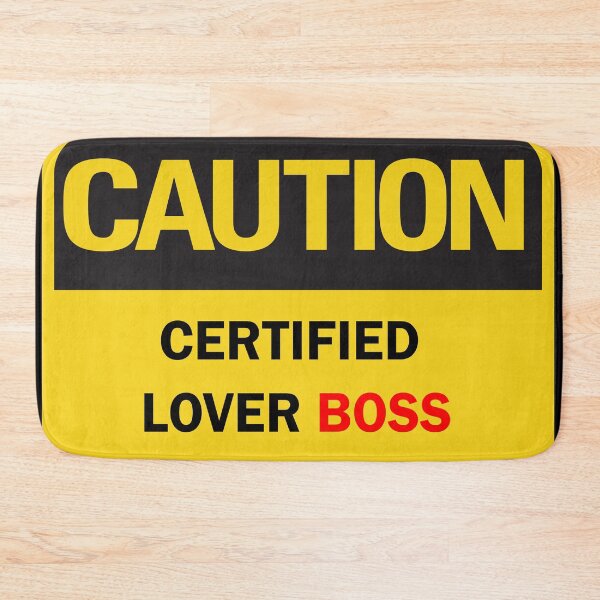 Item preview, Caution! Certified Lover Boss designed and sold by Deegital18.
