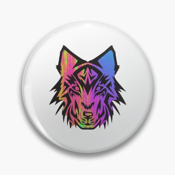 Artikelvorschau, Retro Wolf entworfen und verkauft von Subjext Lab.