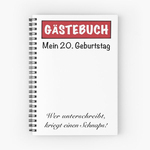 Item preview, Guest book 20th birthday designed and sold by DAGHO.