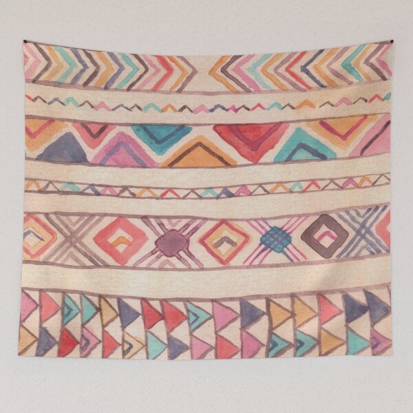 Item preview, Colorful moroccan rug designed and sold by Carolin Bentbib.