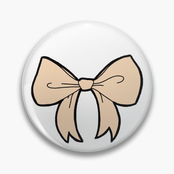 Item preview, Preppy Bow (pastel orange) designed and sold by DaniisArts.