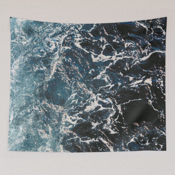 Item preview, Dark Ocean Waves designed and sold by stuff-n-stuff.