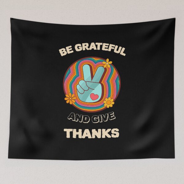 Item preview, Be Grateful And Give Thanks designed and sold by GoodVibeDesign.