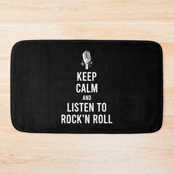 Item preview, Keep Calm and listen to Rock'n Roll Rockabilly Gift designed and sold by rico-09.