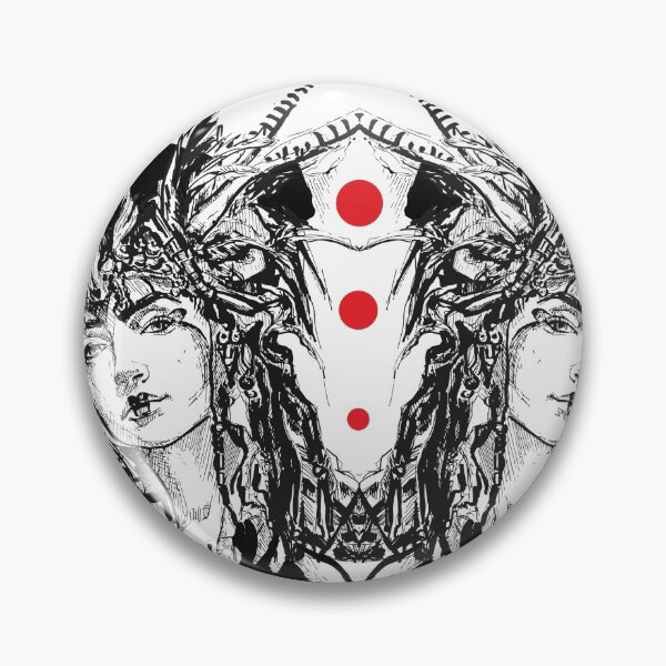Item preview, GEISHA RORSHACH style designed and sold by ARTbubble.