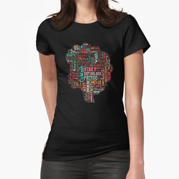 Afro Hair Care - Natural Team Fitted T-Shirt