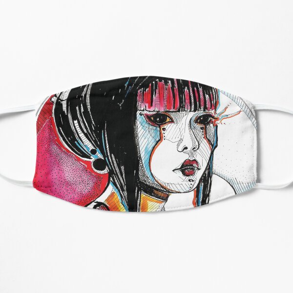 Fantasy woman drawing - ZAERA Mask