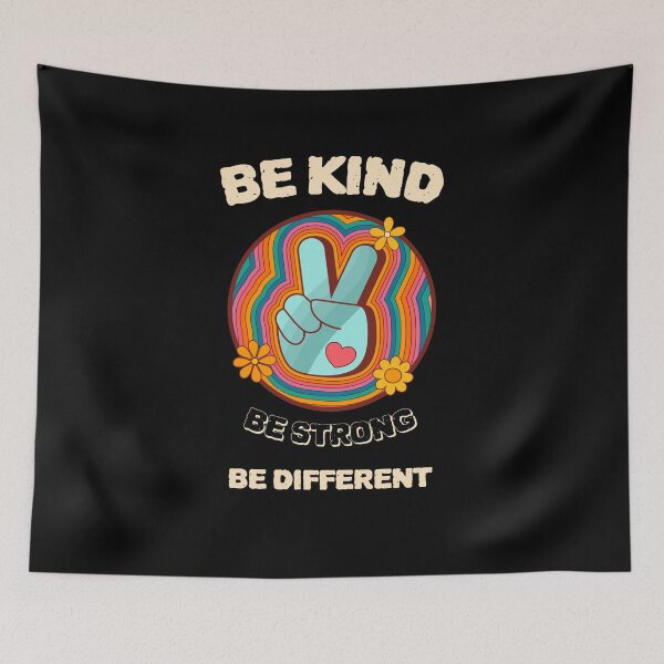 Item preview, Be Kind Be Strong Be Different designed and sold by GoodVibeDesign.
