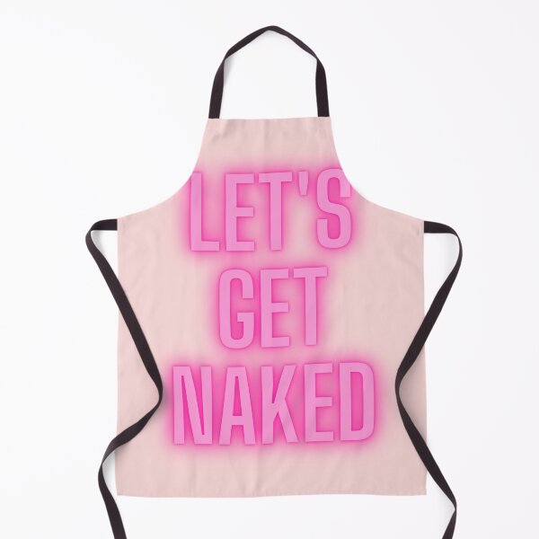 Item preview, Let's get naked neon pink print designed and sold by hailstormb.