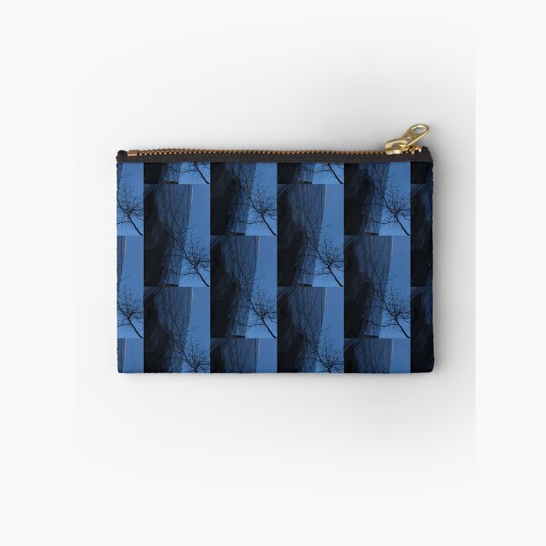 Item preview, Cool Blue Patterns - Ultramarine Skyscrapers and Naked Branches - Left designed and sold by Georgia Mizuleva.