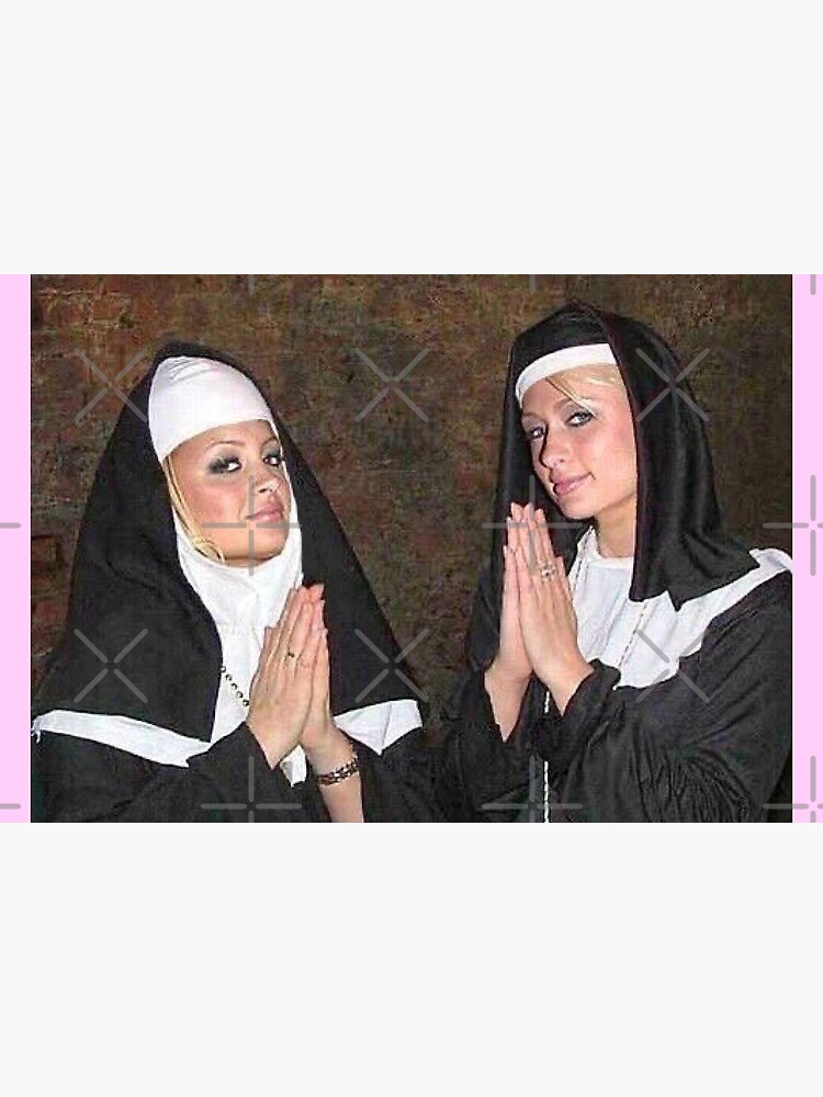 Paris Hilton and Nicole Richie nuns by cheedee