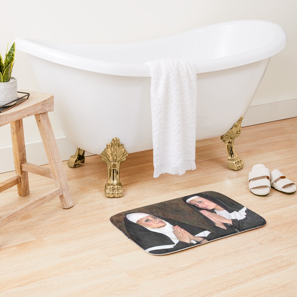 Paris Hilton and Nicole Richie nuns Bath Mat