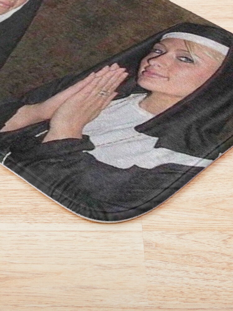 Alternate view of Paris Hilton and Nicole Richie nuns Bath Mat