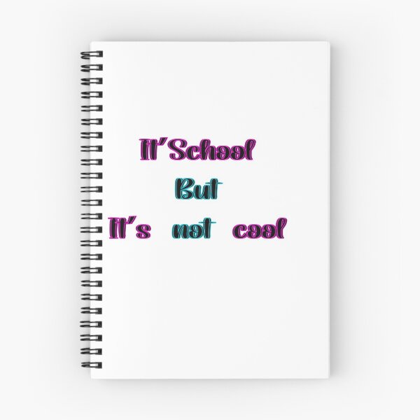 Item preview,  it'school but it's not cool designed and sold by 0umStore.