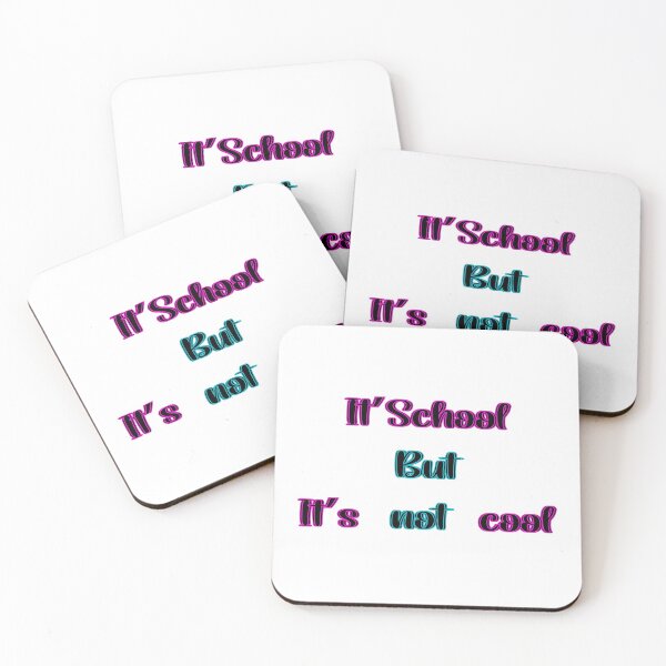 Item preview,  it'school but it's not cool designed and sold by 0umStore.