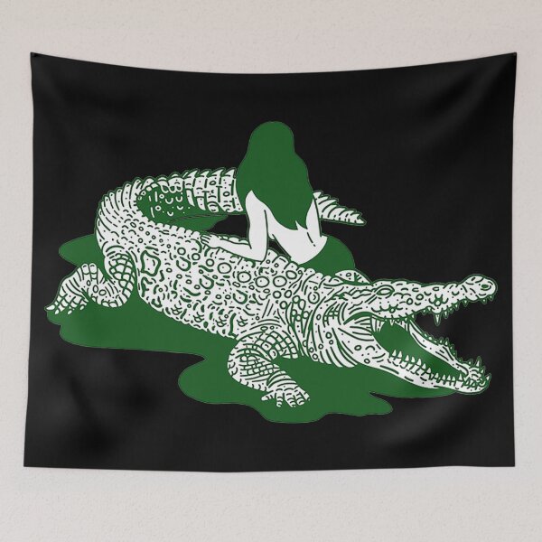 Aperçu de l'œuvre Aligator Gril Popart Hipster Style Urbain créée et vendue par OWLvision33.
