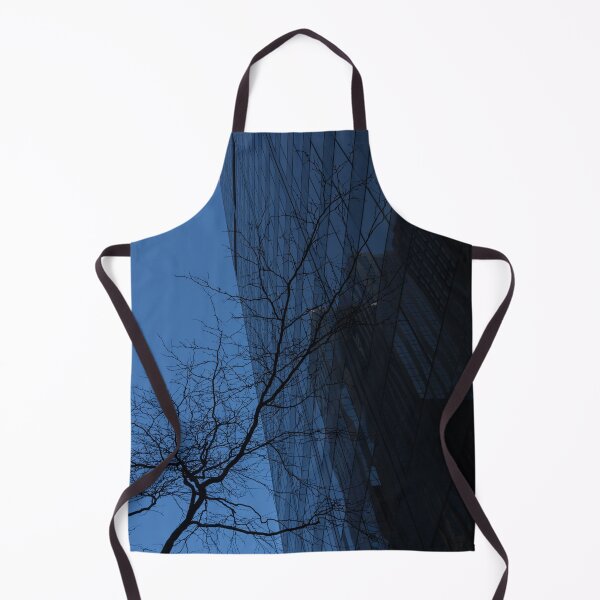 Item preview, Cool Blue Patterns - Ultramarine Skyscrapers and Naked Branches - Right designed and sold by Georgia Mizuleva.