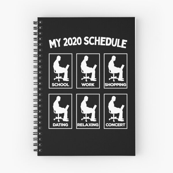 Item preview, 2020 Very Bad My 2020 Schedule Distancing Virtual Life designed and sold by VDKMerch.
