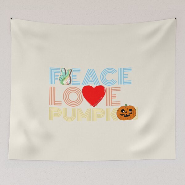 Item preview, Peace Love Pumpkin designed and sold by BlascoShop.