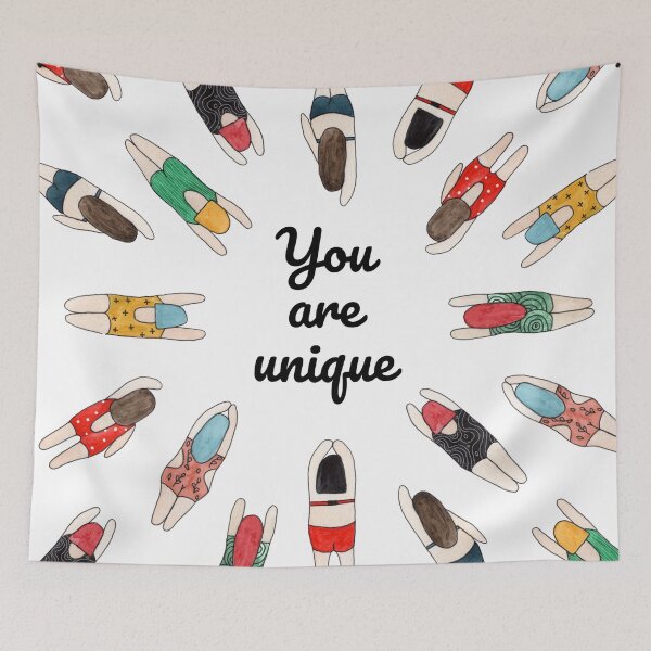Item preview, You are unique designed and sold by Alexandra Mooncake.