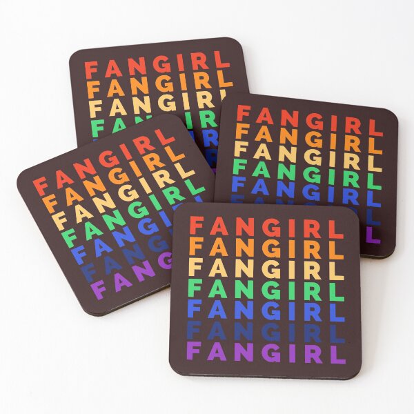 Item preview, fangirl. rainbow colors designed and sold by doctors-apparel.
