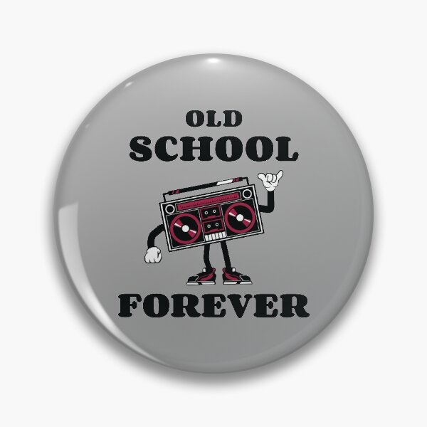 Item preview, Retro Old School Forever  designed and sold by BlueCloverTrend.