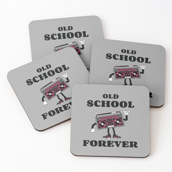 Item preview, Retro Old School Forever  designed and sold by BlueCloverTrend.