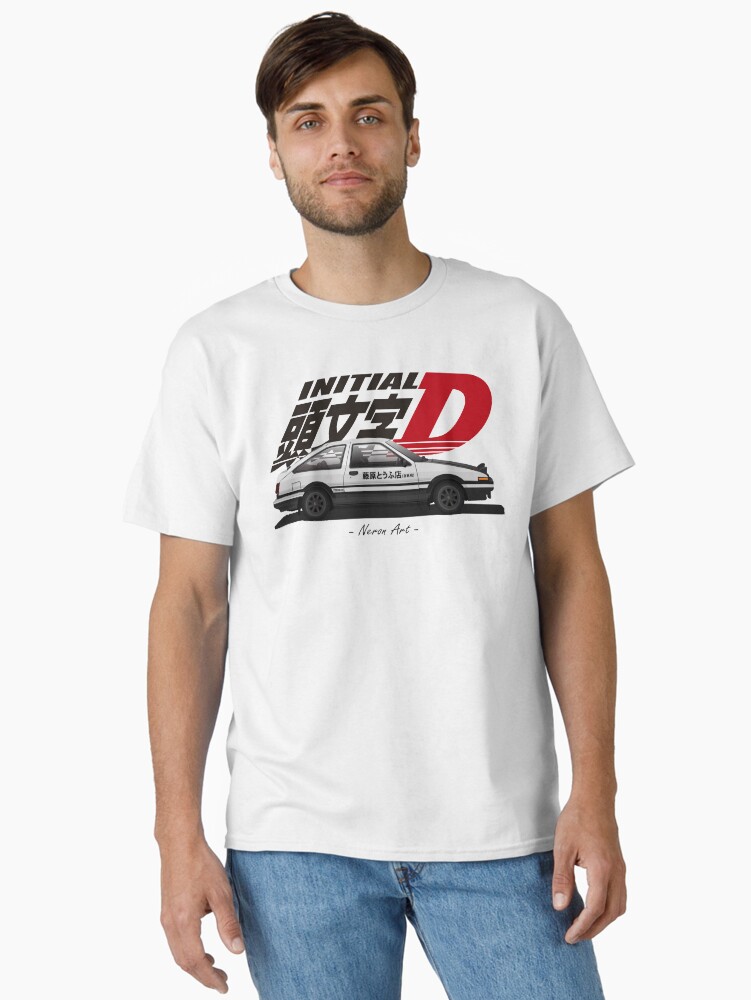 Thumbnail 1 of 7, Classic T-Shirt, ae 86 INITIAL D designed and sold by NERON-ART.