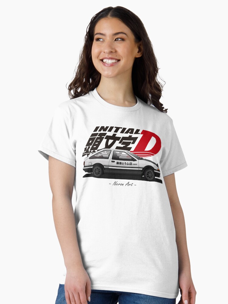 Thumbnail 2 of 7, Classic T-Shirt, ae 86 INITIAL D designed and sold by NERON-ART.