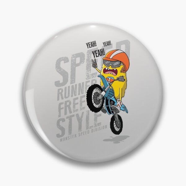 Item preview, riding a motorcycle monster designed and sold by diab diab.