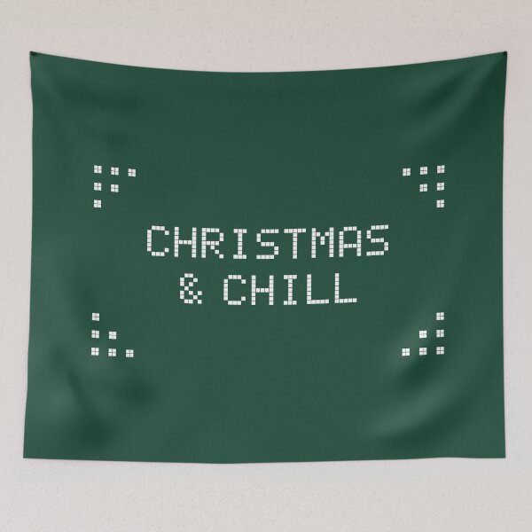 Item preview, christmas & chill designed and sold by Cloudjls.