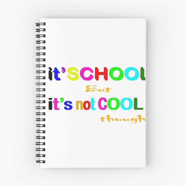 Item preview, It'School but it's not cool designed and sold by 0umStore.