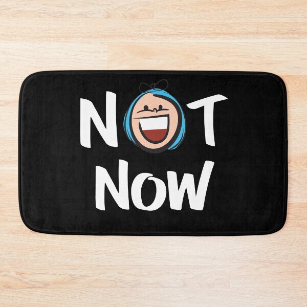 Item preview, Not Now Cute Kid Art designed and sold by ProjectX23.
