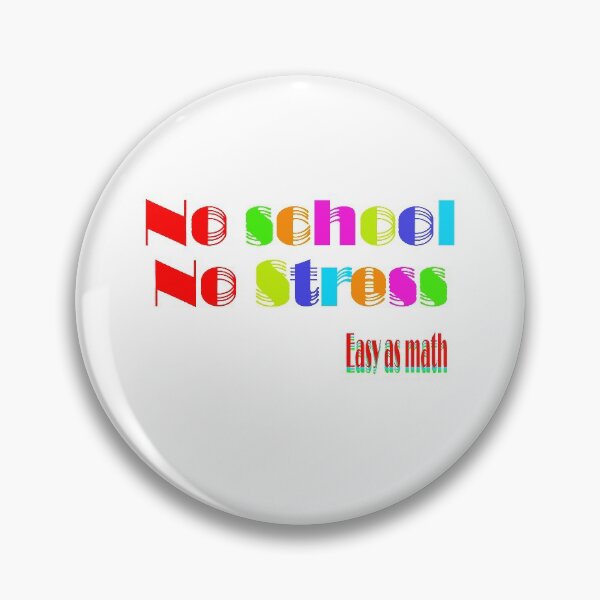 Item preview, No School No Stress designed and sold by 0umStore.