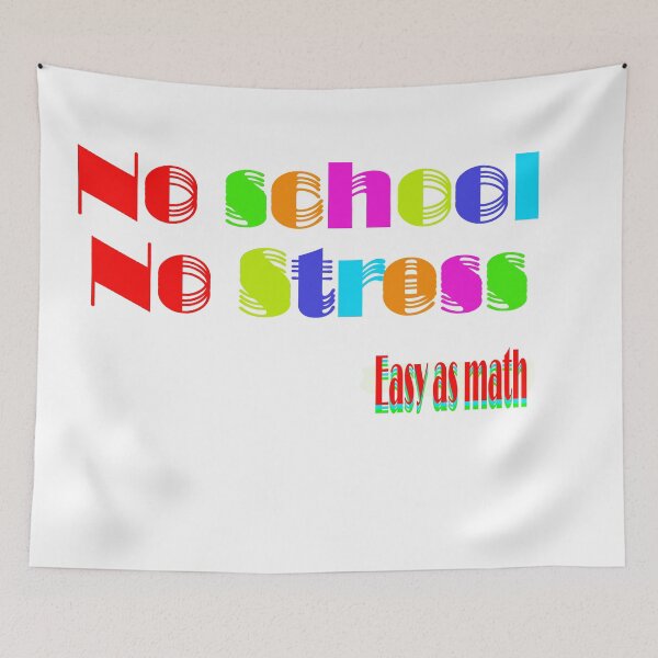 Item preview, No School No Stress designed and sold by 0umStore.