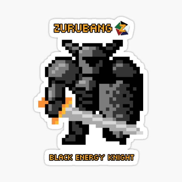 Black Energy Knight - Zurubang Sticker
