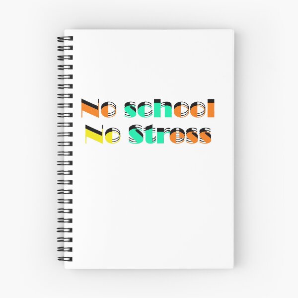 Item preview, No School No Stress designed and sold by 0umStore.
