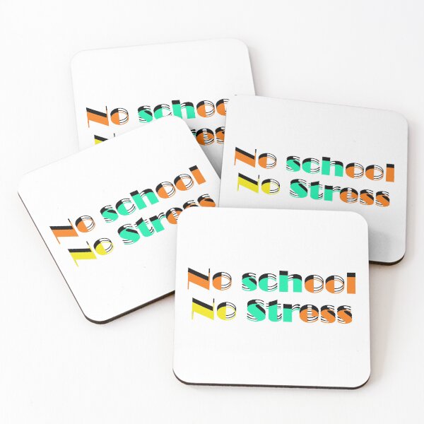 Item preview, No School No Stress designed and sold by 0umStore.