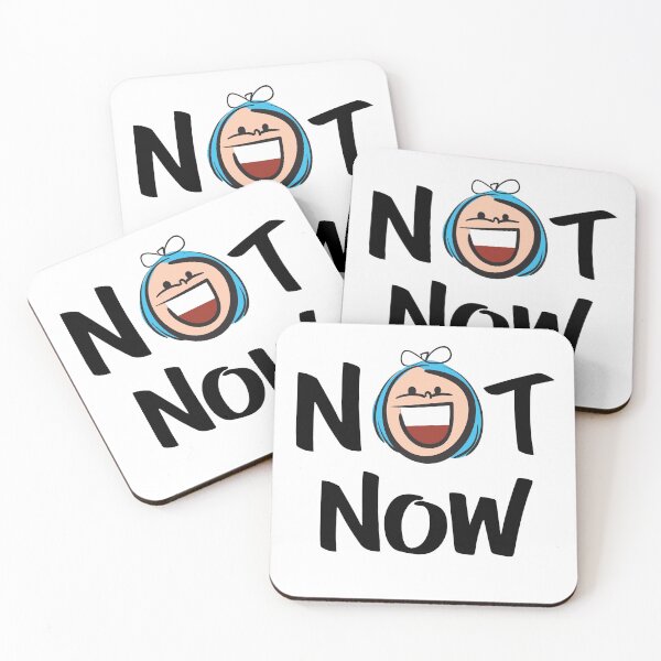 Item preview, Not Now Cute Kid Art designed and sold by ProjectX23.