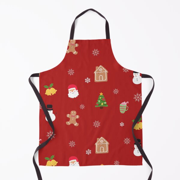 Item preview, Christmas home dekor pattern with santa, snowman, gingerbread, christmastree designed and sold by Branjos.