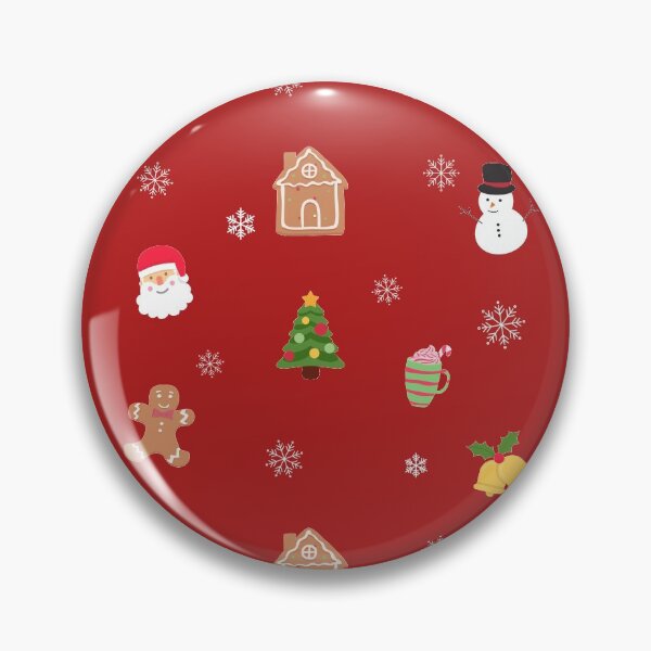 Item preview, Christmas home dekor pattern with santa, snowman, gingerbread, christmastree designed and sold by Branjos.