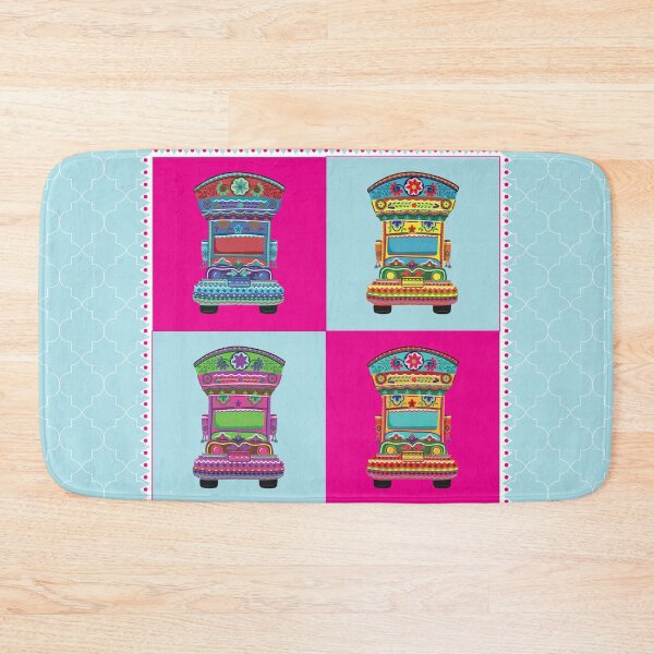 Item preview, Truck Art on Sky Blue background designed and sold by storeIndus.